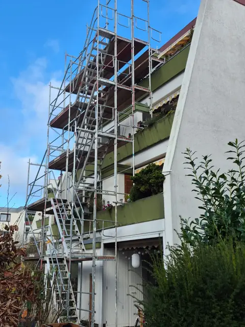 Dacharbeiten am Balkon – Hildesheim, Ansicht 1