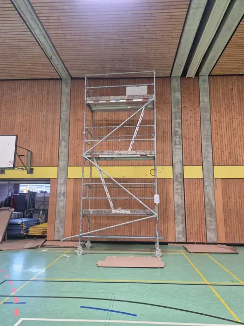 Rollgerüste – Leistungsbeispiel, Ansicht 1